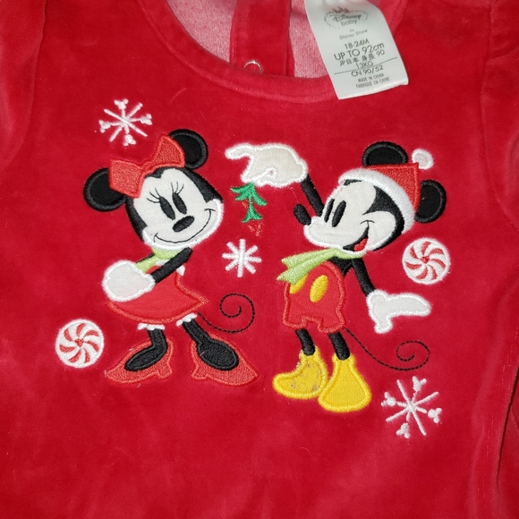 Disney Red Dress Christmas - Picture 2 of 3